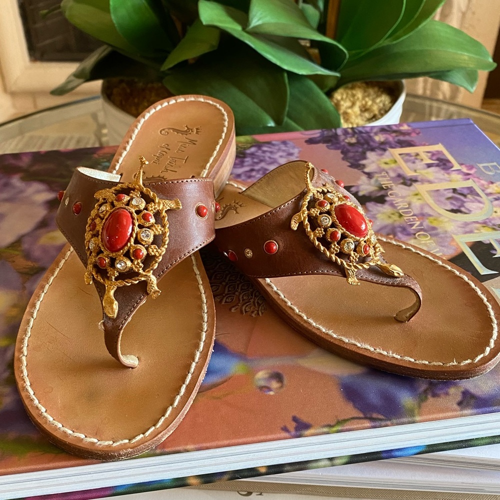 **RARE** Miss Trish of Capri Sandals